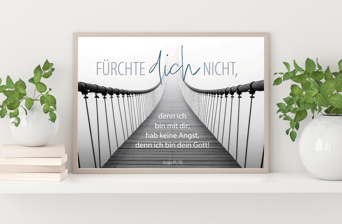 A3 Poster Jahreslosung 2027 Brücke