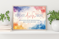 A3 Poster Jahreslosung 2027 Bunte Farben