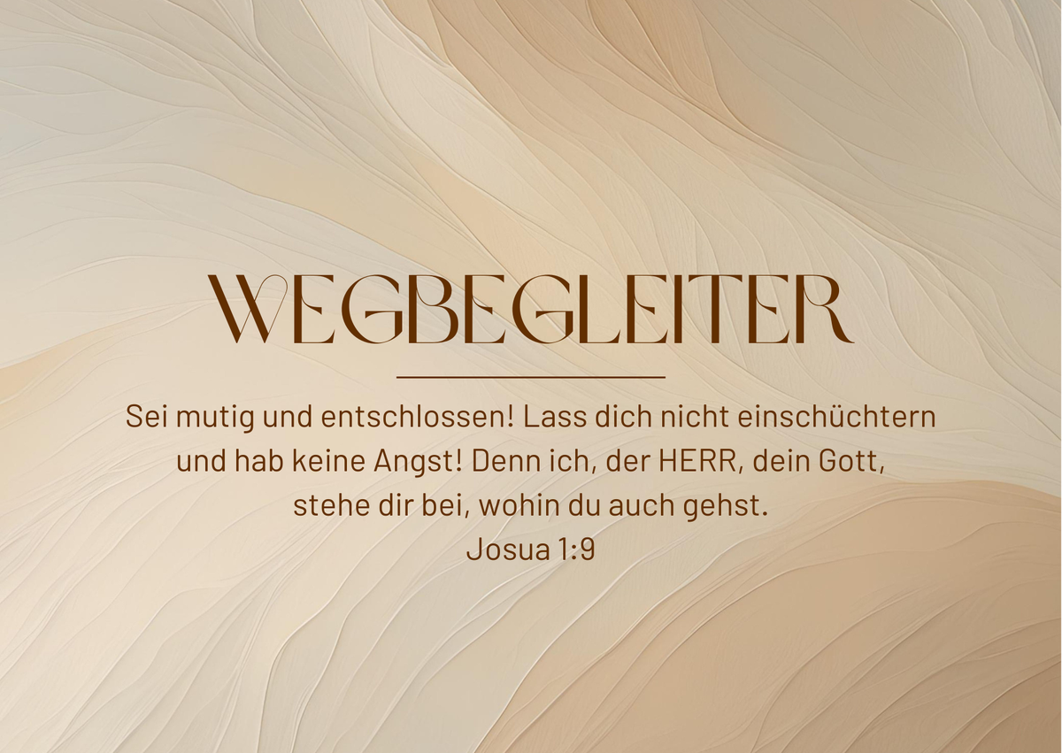 Postkarte Wegbegleiter