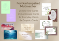Postkarten "Mutmacher" Paket 1