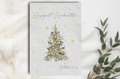 Postkarte Weihnachten Baum