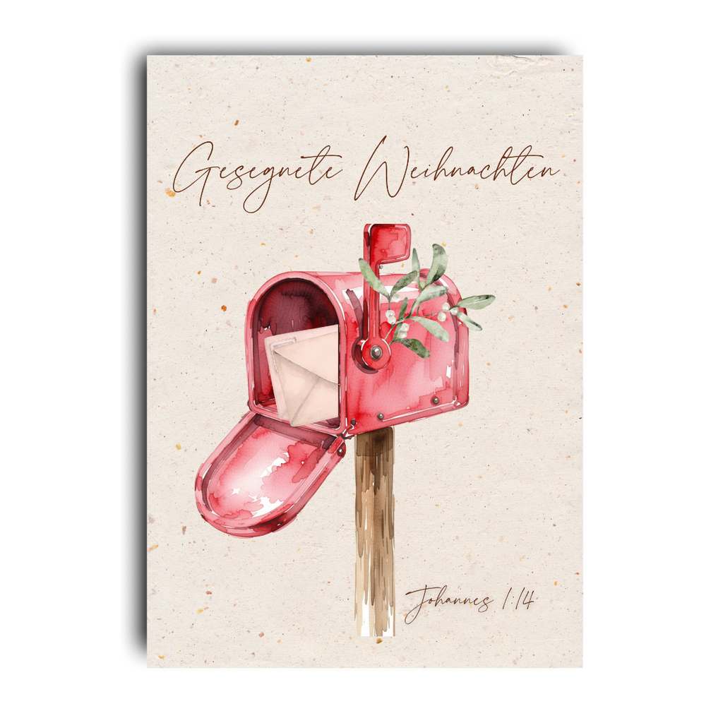 Postkarte Weihnachten Weihnachtspost