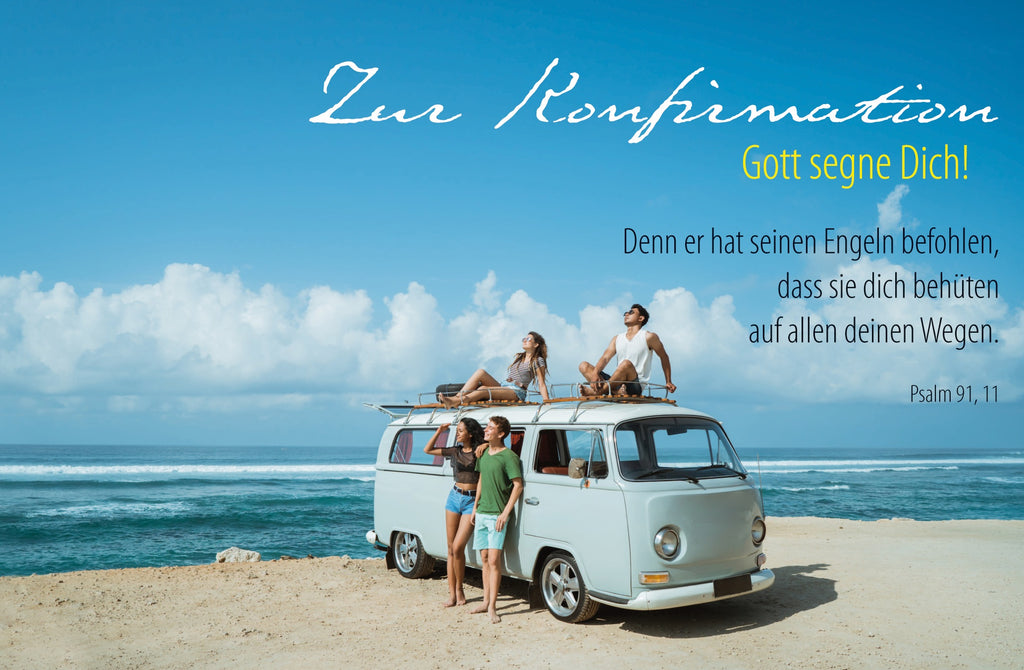 Faltkarte Zur Konfirmation
