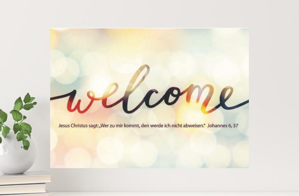 Poster A2 Jahreslosung 2022 Jesus Christus sagt