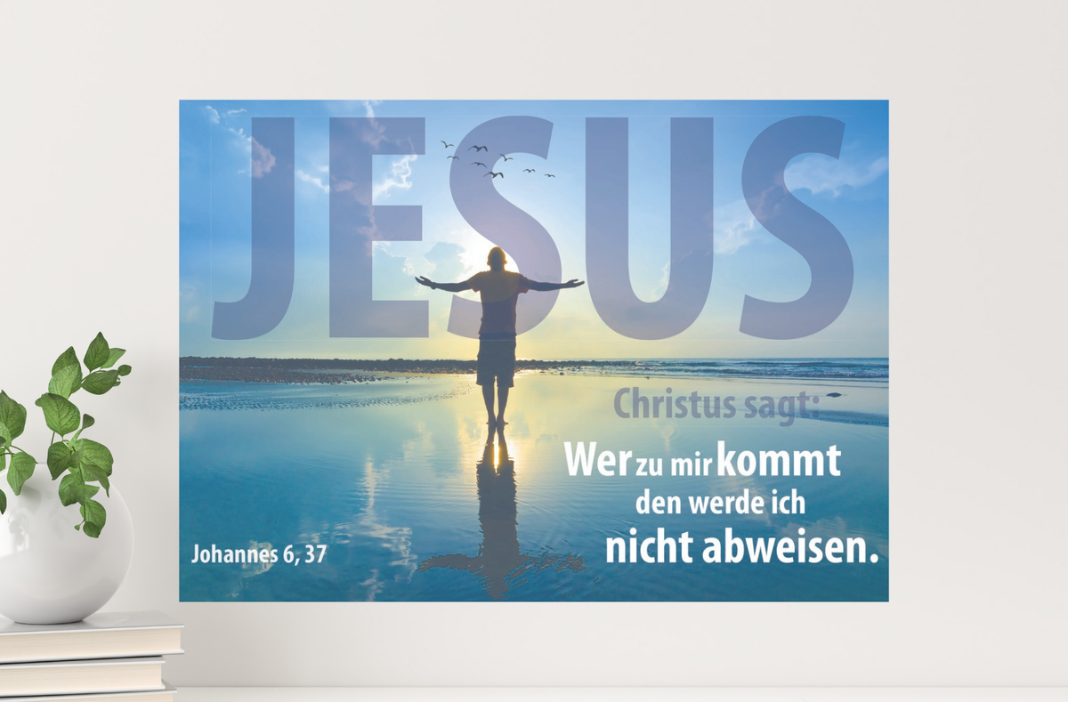 Poster A2 Jahreslosung 2022 Wer zu mir kommt
