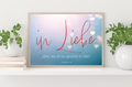 Poster A3 Jahreslosung 2024, Motiv "In Liebe"