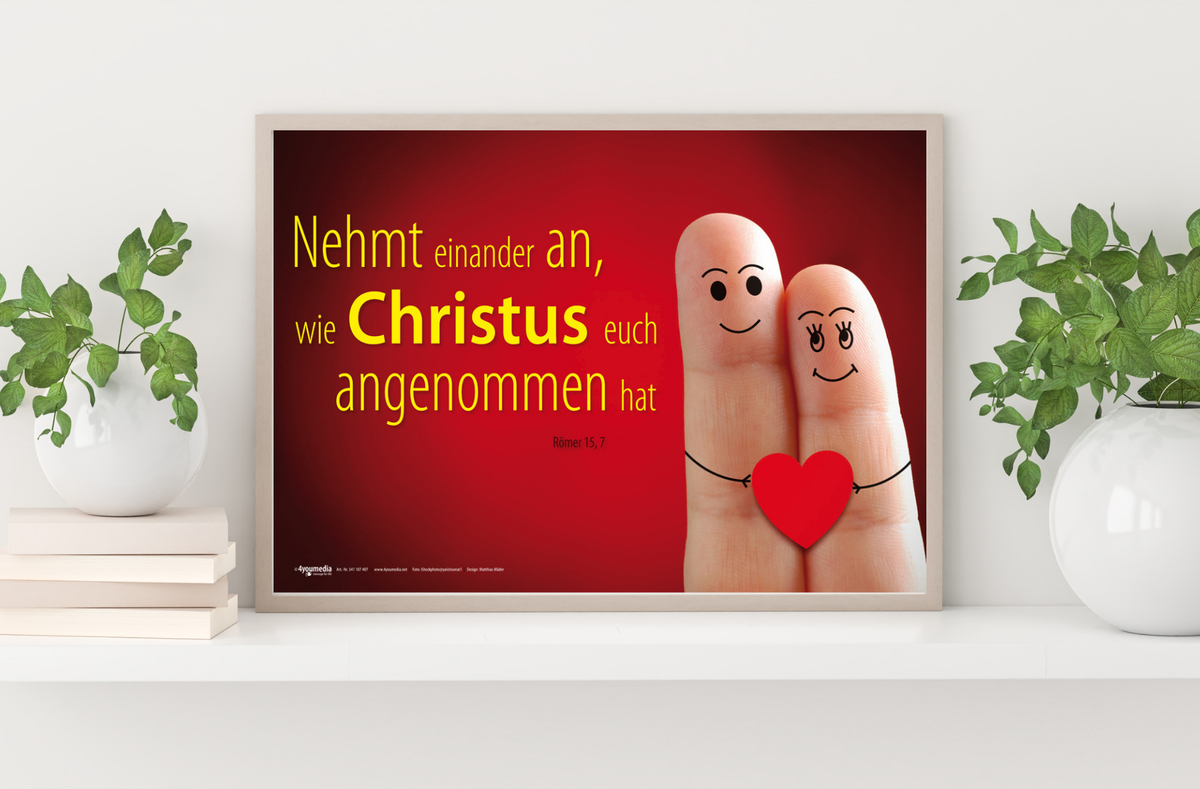 Poster A3 Jahreslosung 2015