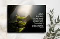 Postkarte Jahwe dein Gott