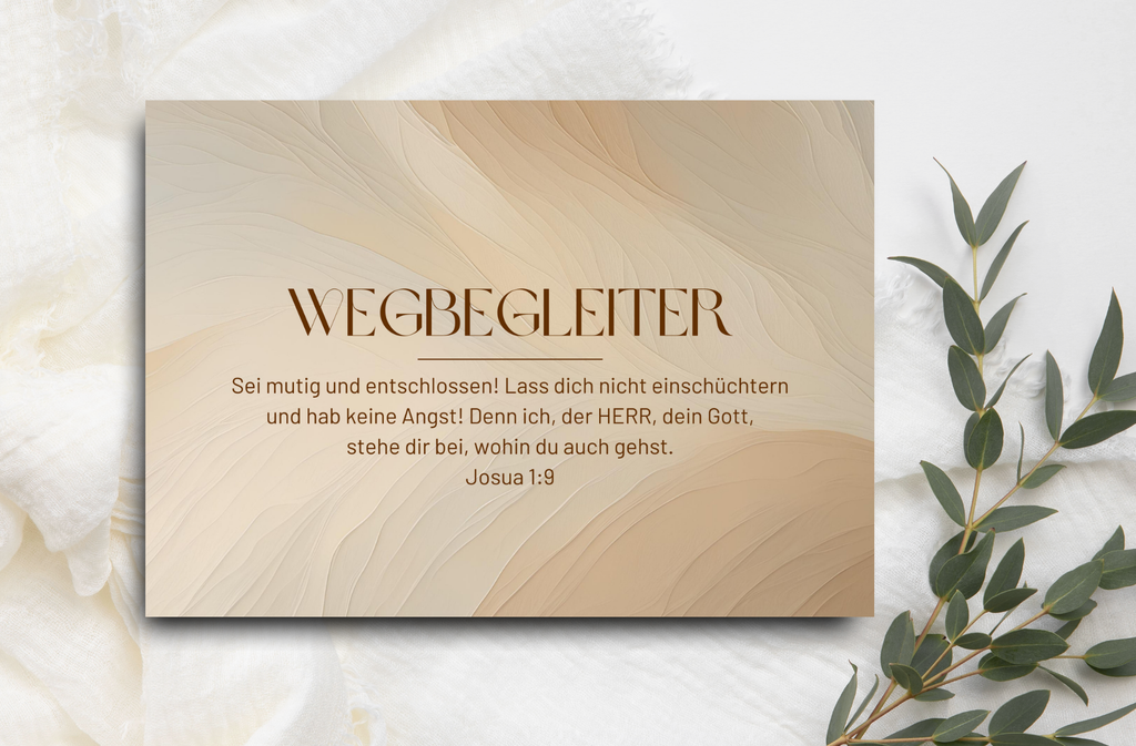 Postkarte Wegbegleiter