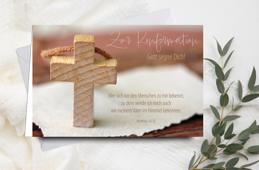 Faltkarte Zur Konfirmation