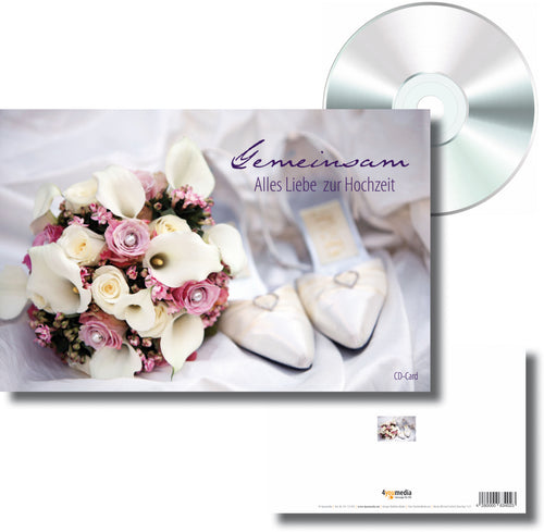 CD-Card - „Gemeinsam“ - Alles Liebe zur Hochzeit