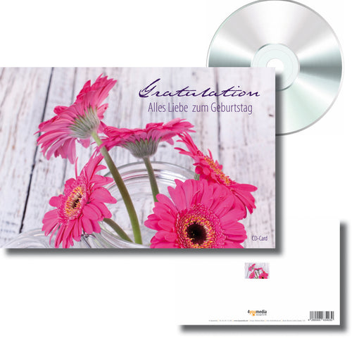 CD-Card - „Gratulation“ - Alles Liebe zum Geburtstag