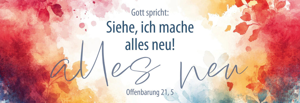 Lesezeichen Set Jahreslosung 2026 Bunte Farben 10 Stück