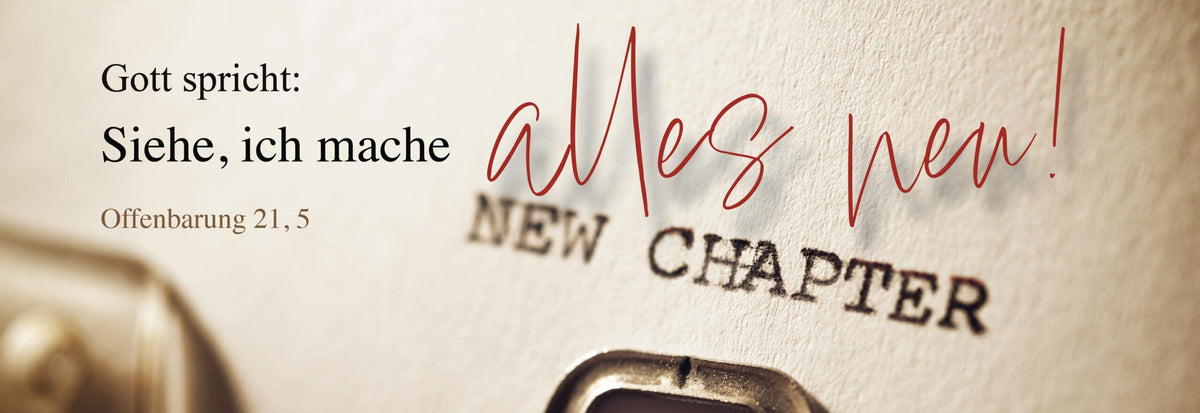 Lesezeichen Set Jahreslosung 2026 New Chapter 10 Stück