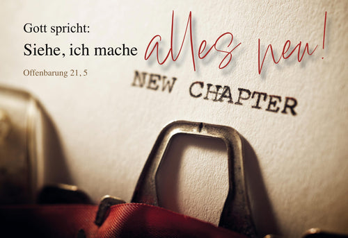 A3 Poster Jahreslosung 2026 New Chapter