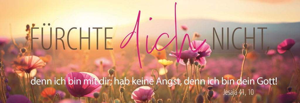 Lesezeichen Set Jahreslosung 2027 Blumen 10 Stück