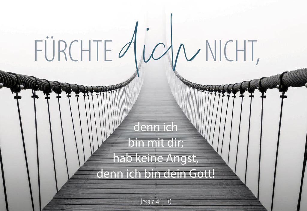 A3 Poster Jahreslosung 2027 Brücke