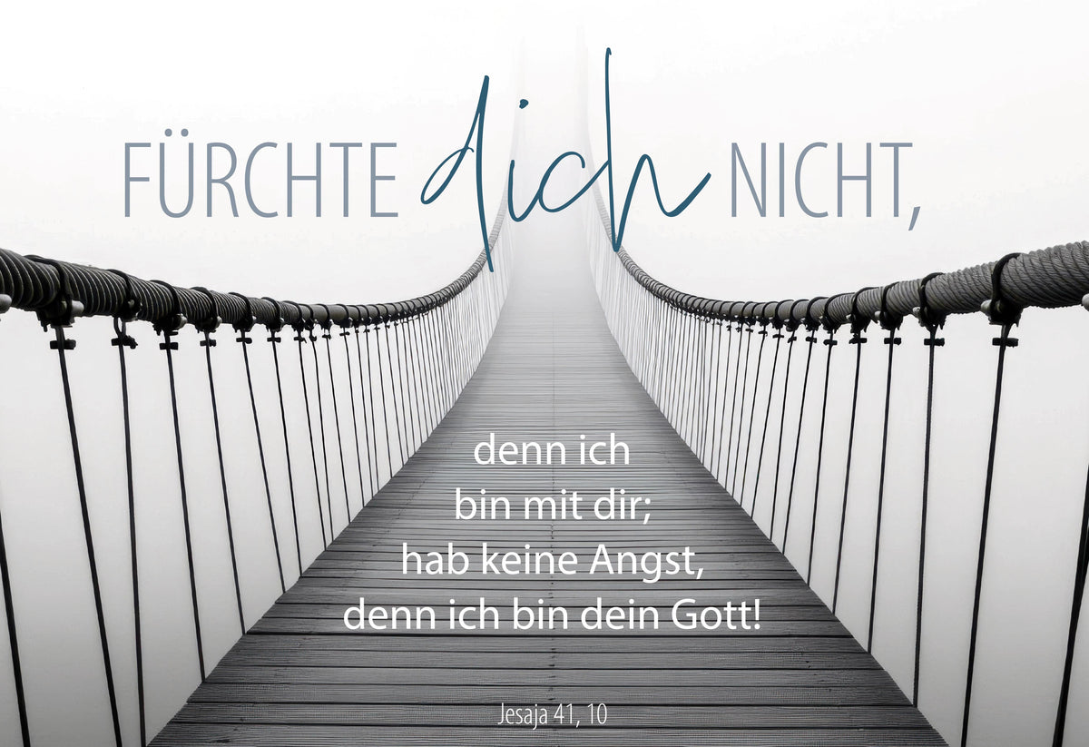 A3 Poster Jahreslosung 2027 Brücke