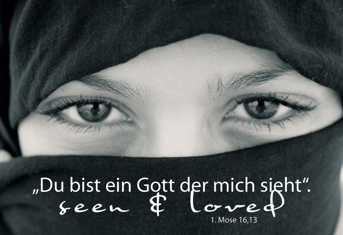 Poster A3 Jahreslosung 2023 Motiv "Frau"