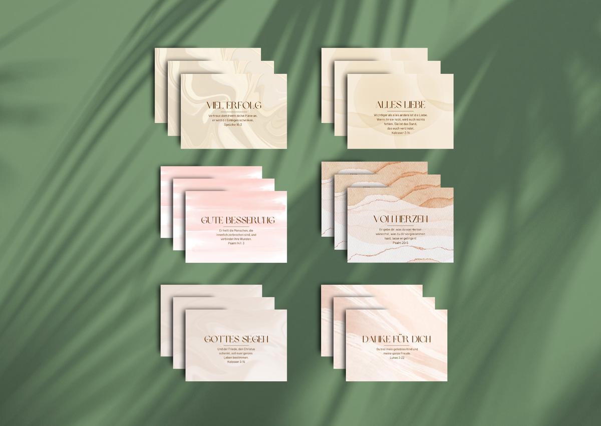 Postkarten Set Everyday Cards