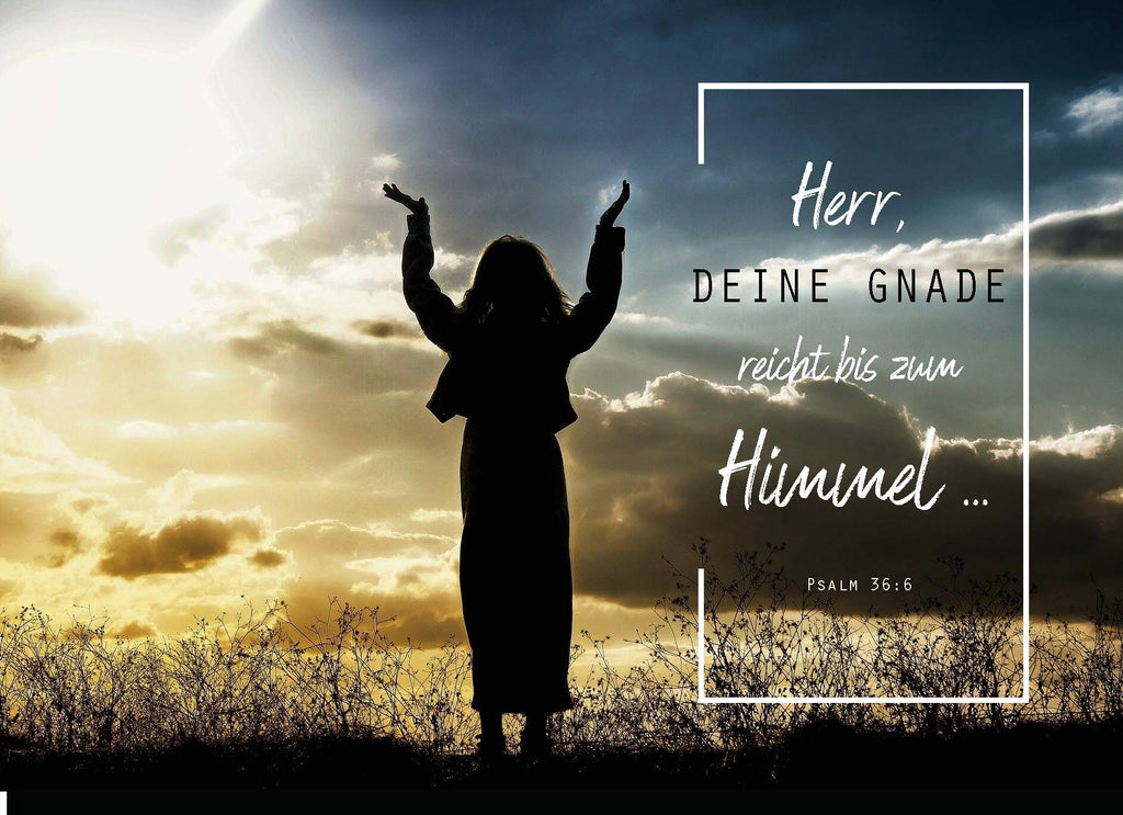 Postkarte   Herr, Deine Gnade