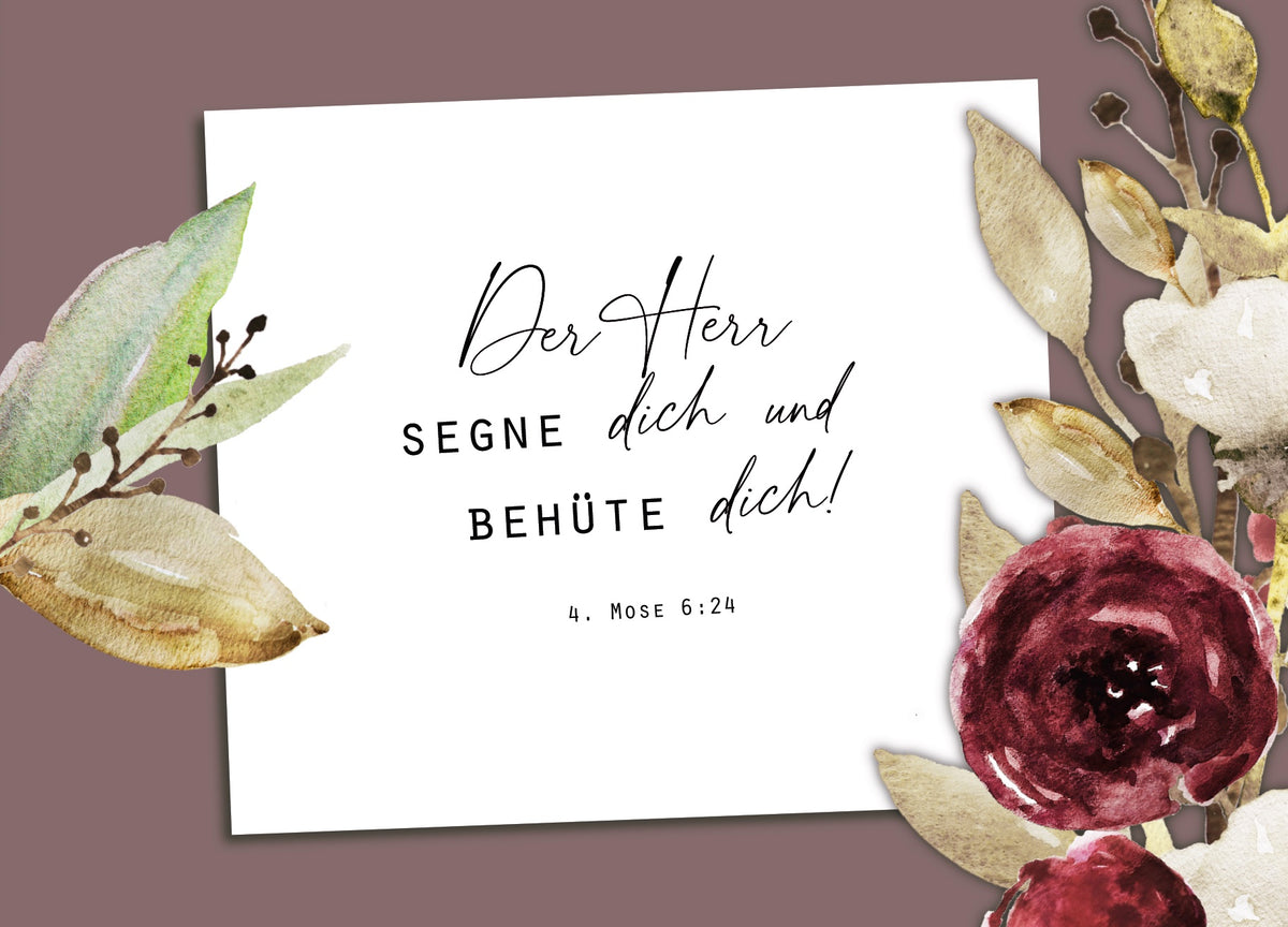 Segens- und Mutmachkarten Postkartenbuch