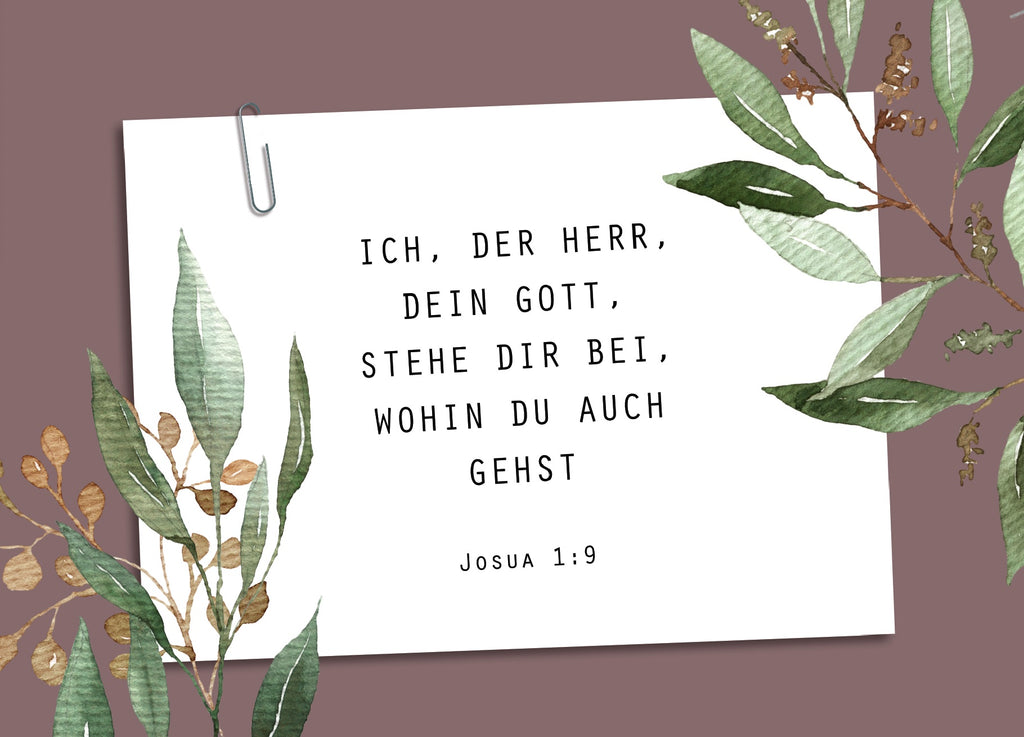Postkarte Ich, der Herr, dein Gott