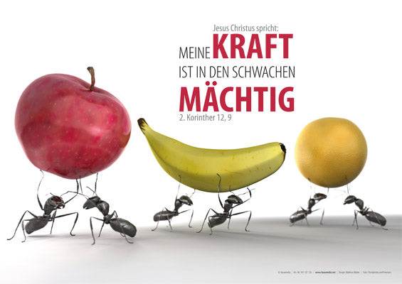 Poster A2 Jahreslosung 2012