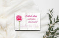 Postkarten Set 10x Jahreslosung 2025 Blume