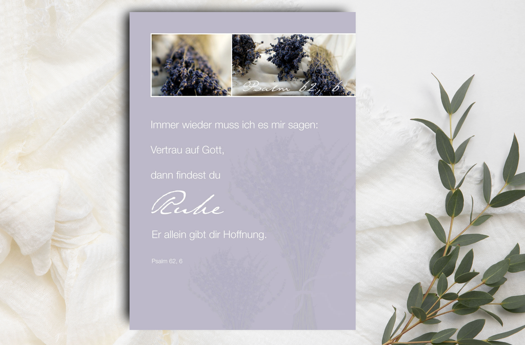 Psalm-Cards Ruhe