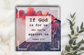 Postkarte - If our God is for us