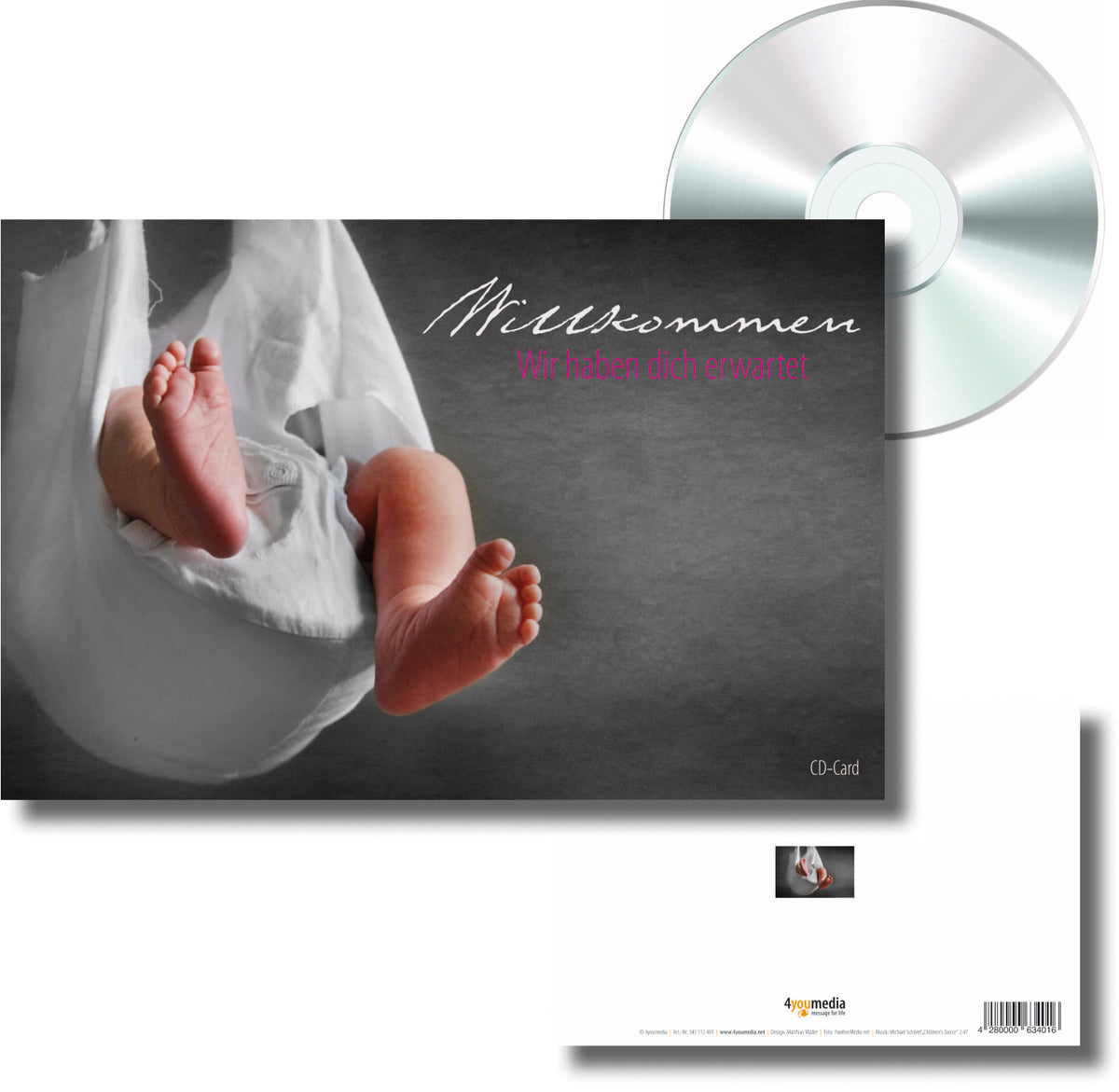 CD-Card - „Willkommen“ - Wir haben dich erwartet