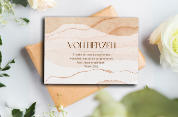 Everyday Cards - Von Herzen - 341-113-015 christliche Anlasskarte 4youmedia Verlag